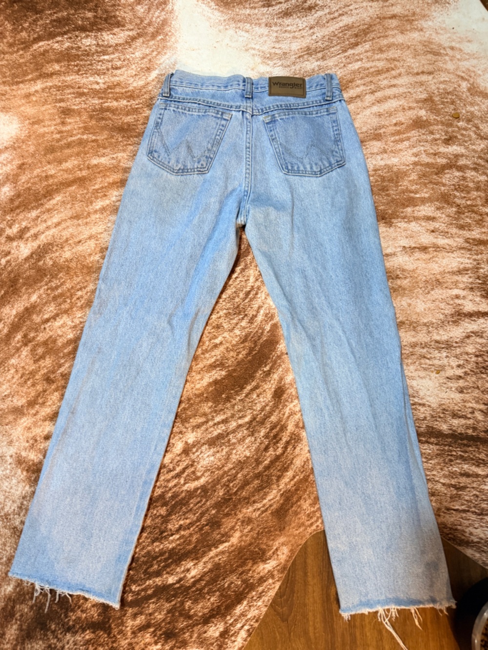 Wrangler Light Blue Straight Leg Jeans